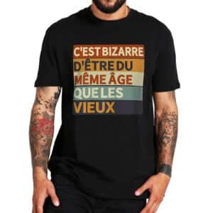 tee shirt humour âge