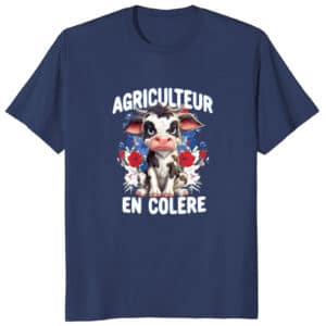 tee shirt agriculteur en colère