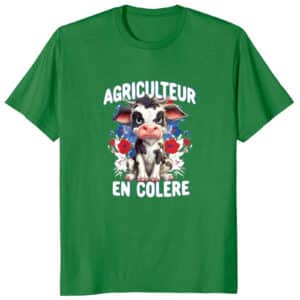 tee shirt agriculteur en colère