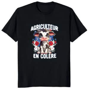 tee shirt agriculteur en colère